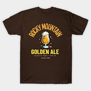 Rocky Mountain Golden Ale Sun Valley Idaho T-Shirt